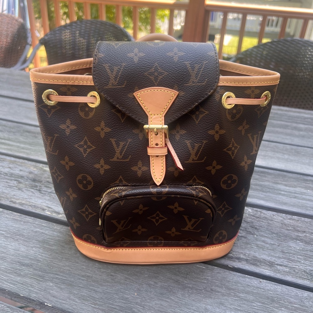 BRAND NEW LV Montsouris Mini backpack
